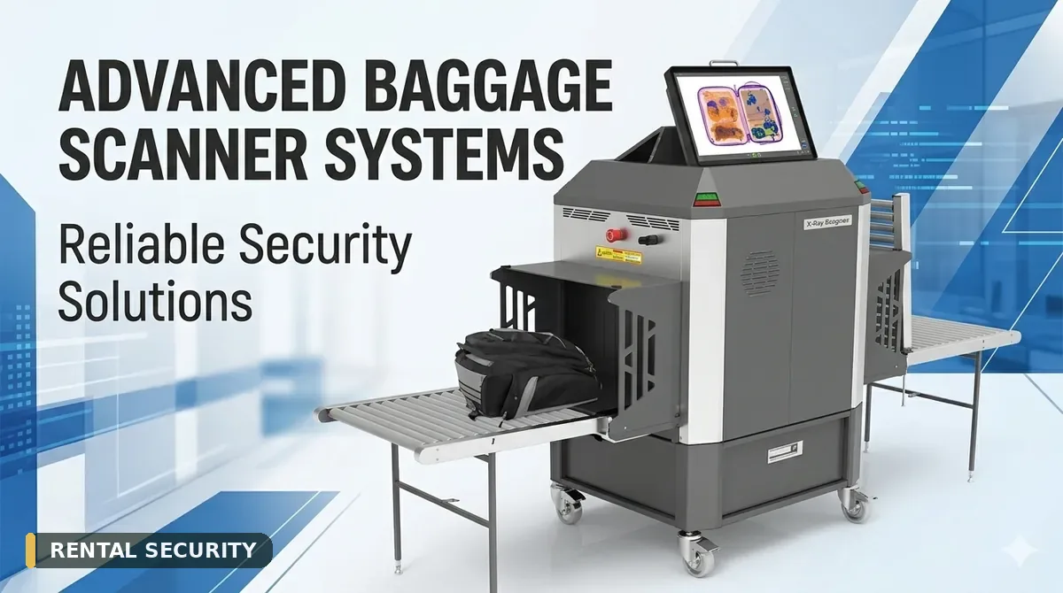 X-ray baggage scanner on rent in Mumbai